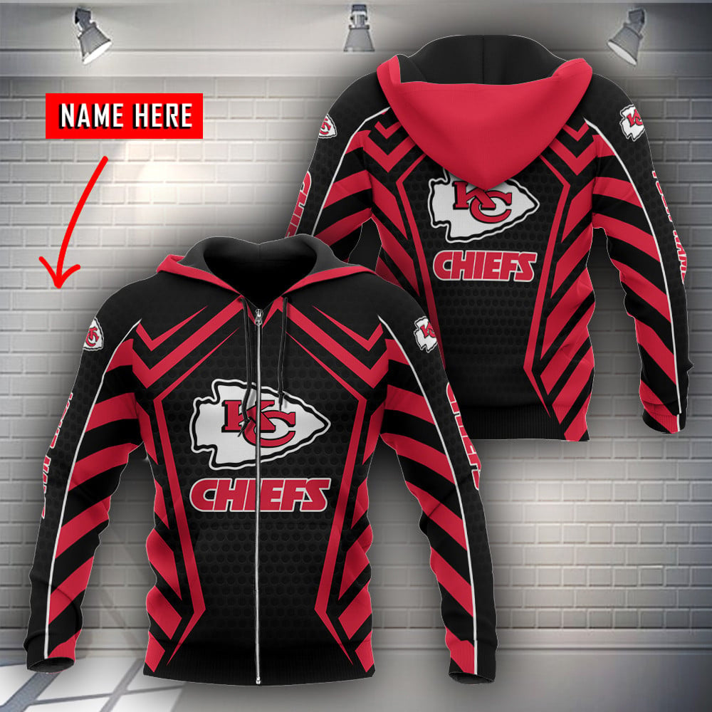 Kansas City Chiefs Personalized Personalized Hoodie BB09