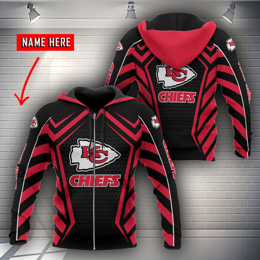 Kansas City Chiefs Personalized Personalized Hoodie BB09