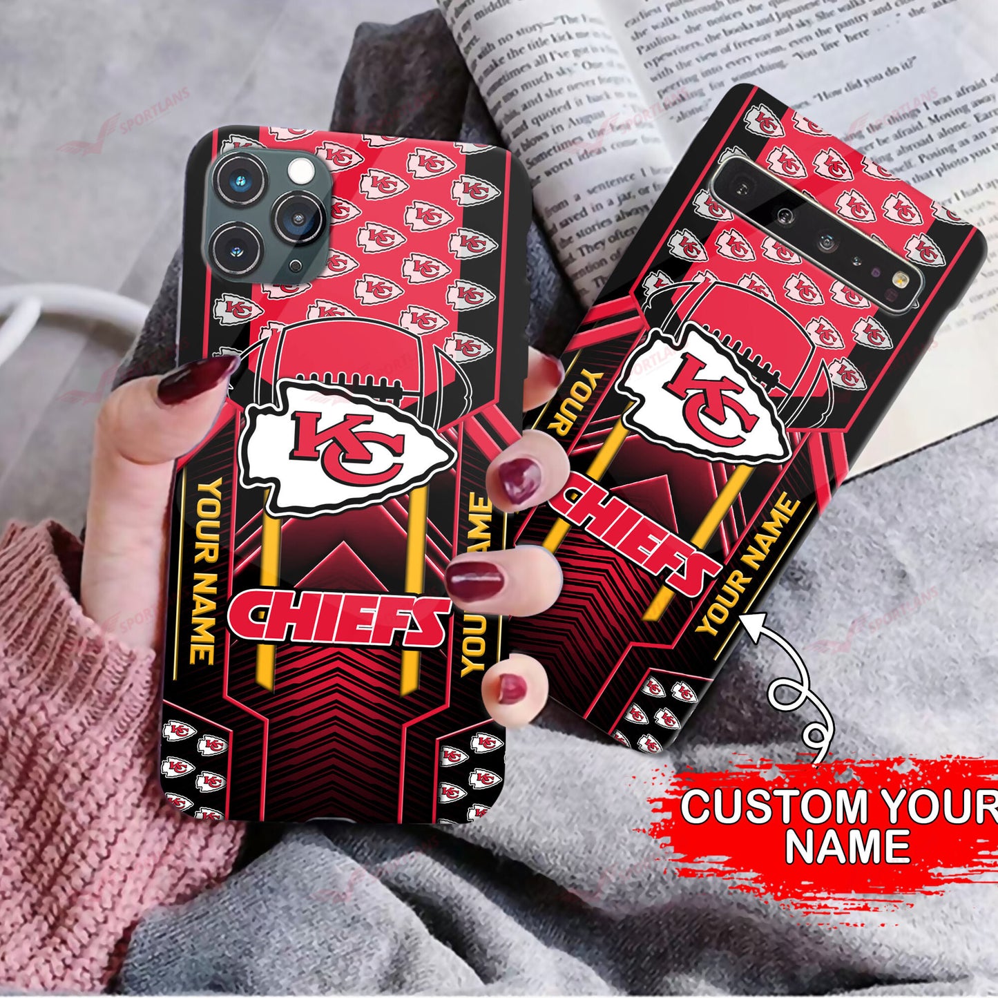 Kansas City Chiefs Personalized Phone Case BG16