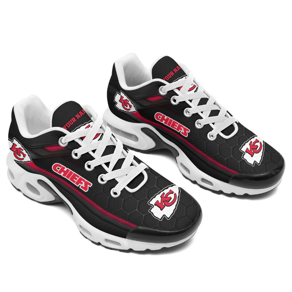 Kansas City Chiefs Personalized Plus T-N Youth Sneakers BG116