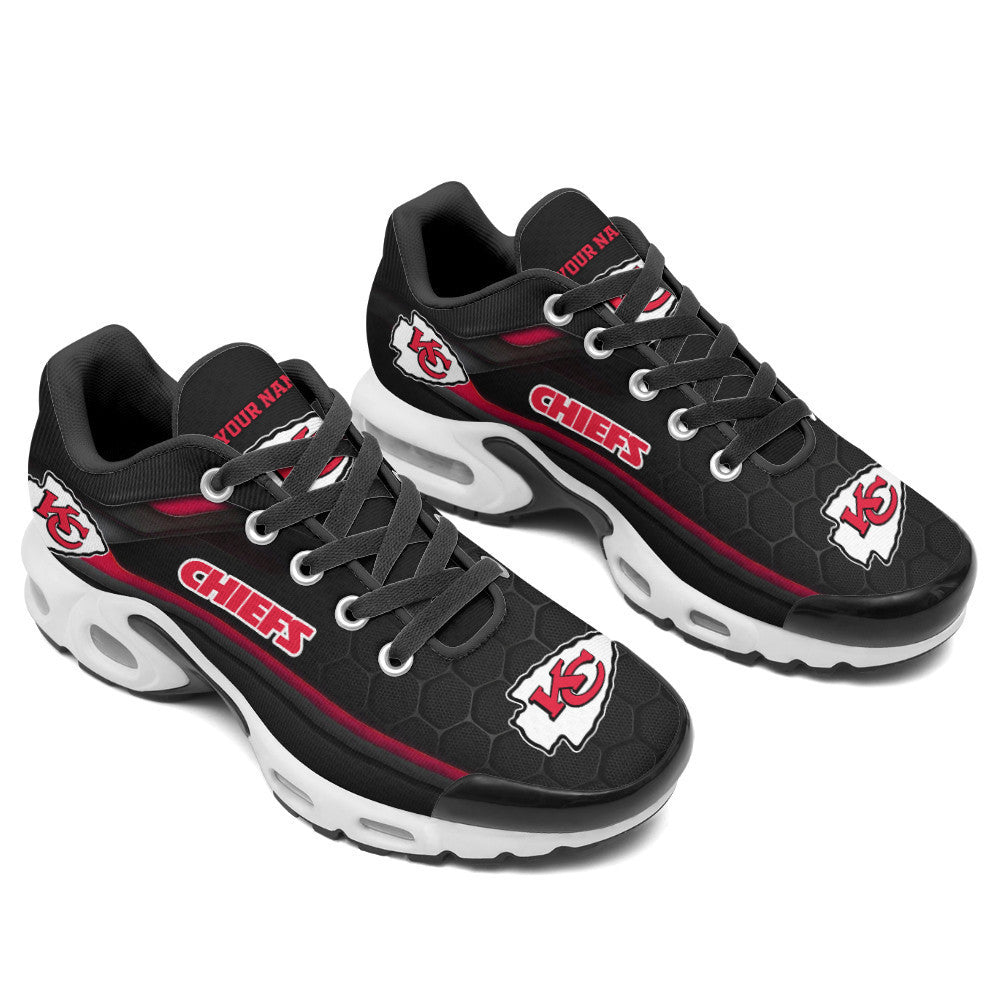 Kansas City Chiefs Personalized Plus T-N Youth Sneakers BG116