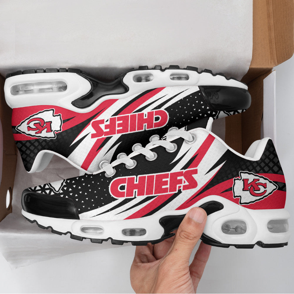 Kansas City Chiefs Personalized Plus T-N Youth Sneakers BG119