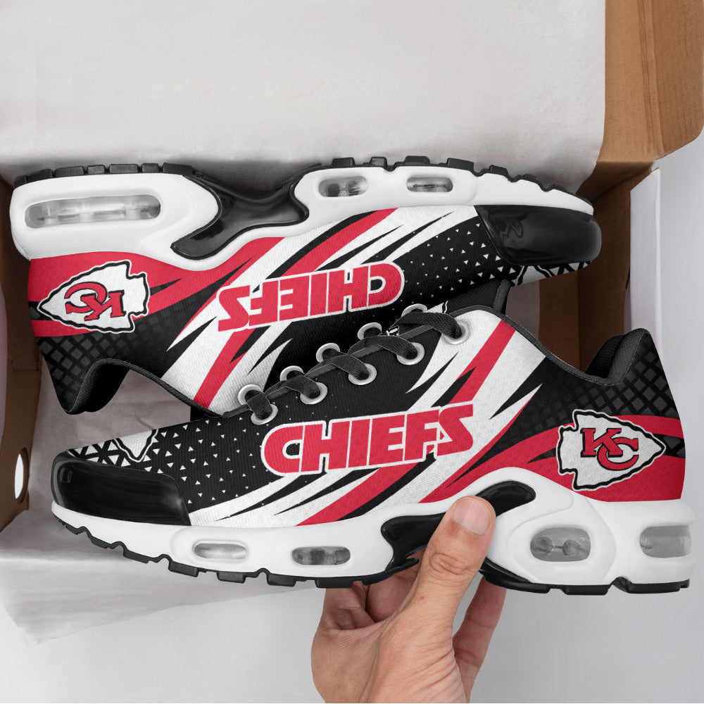 Kansas City Chiefs Personalized Plus T-N Youth Sneakers BG119