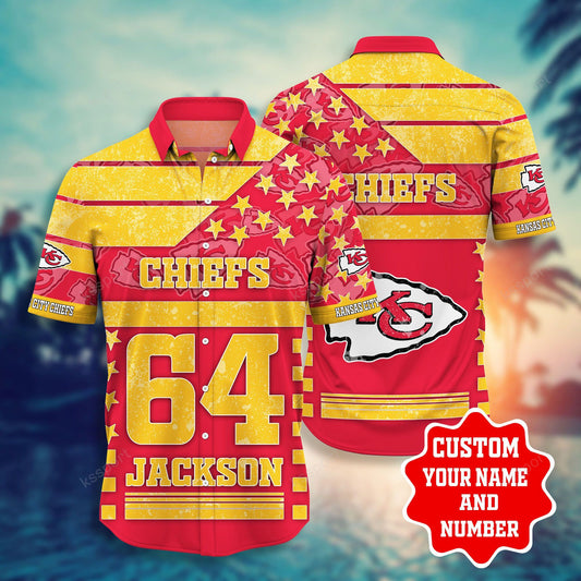 Kansas City Chiefs Personalized Shirt and Shorts BG234