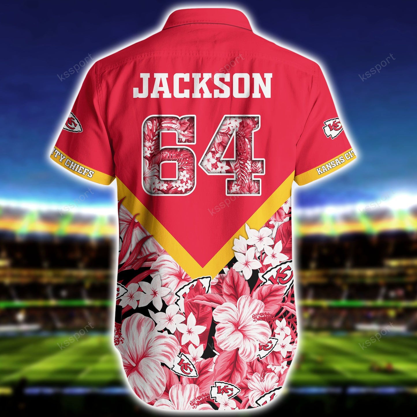 Kansas City Chiefs Personalized Shirt and Shorts BG284