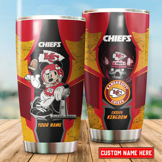 Kansas City Chiefs Personalized Tumbler BG284