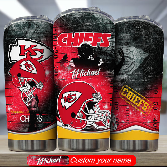 Kansas City Chiefs Personalized Tumbler BG325