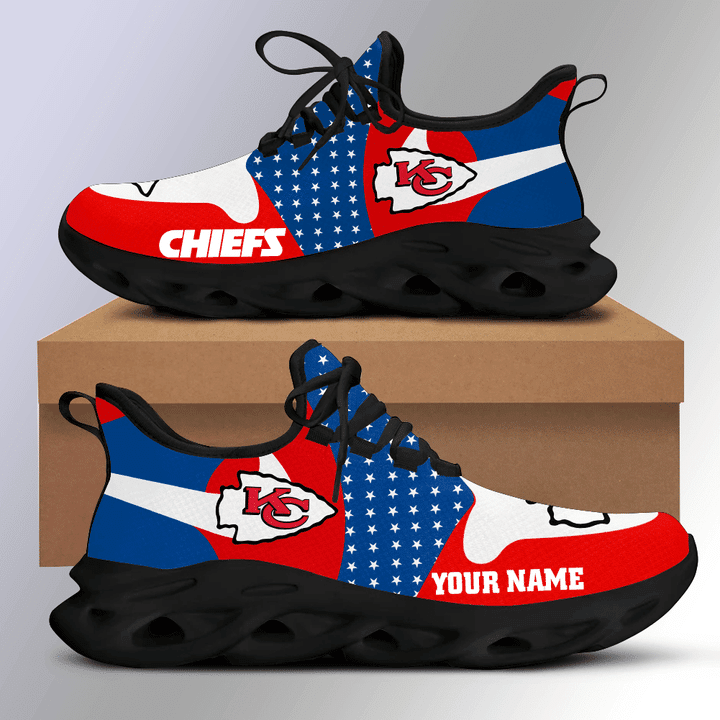 Kansas City Chiefs Personalized Yezy Running Sneakers 452