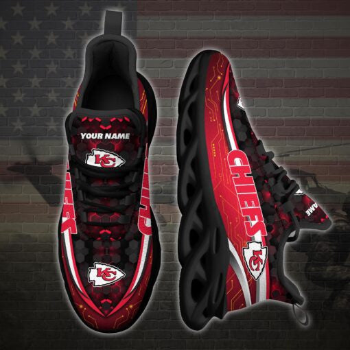 Kansas City Chiefs Personalized Yezy Running Sneakers 97