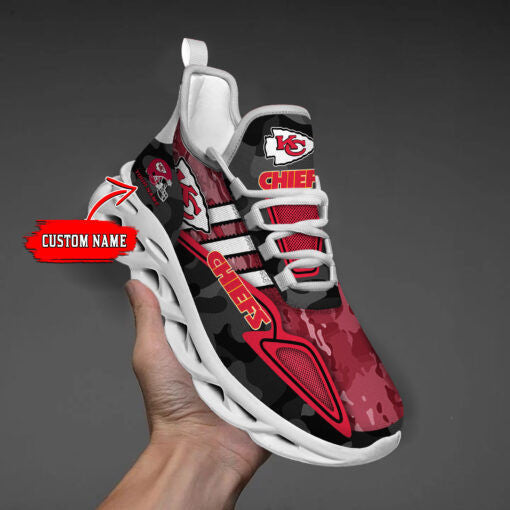 Kansas City Chiefs Personalized Yezy Running Sneakers BB247
