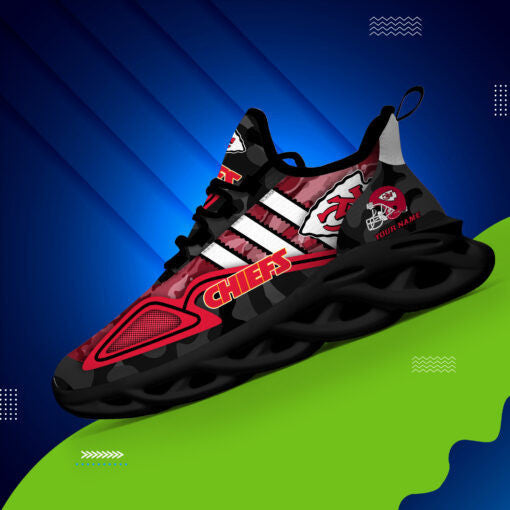 Kansas City Chiefs Personalized Yezy Running Sneakers BB247