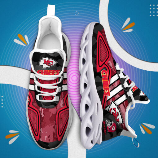 Kansas City Chiefs Personalized Yezy Running Sneakers BB247