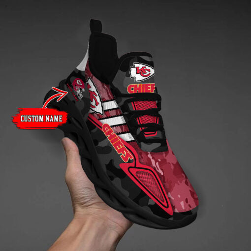 Kansas City Chiefs Personalized Yezy Running Sneakers BB247