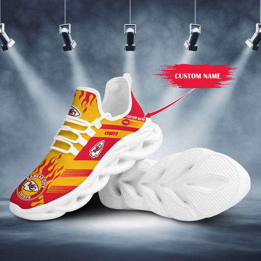 Kansas City Chiefs Personalized Yezy Running Sneakers BB594