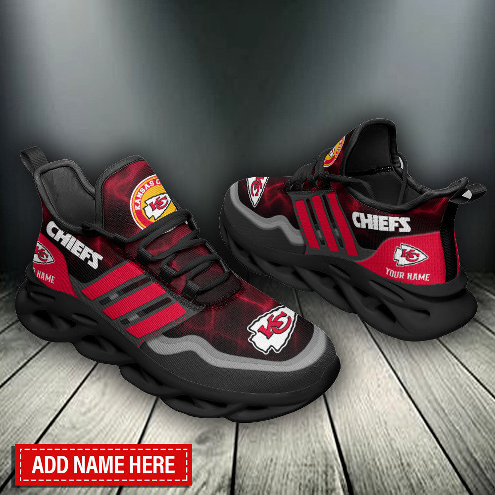 Kansas City Chiefs Personalized Yezy Running Sneakers BB613