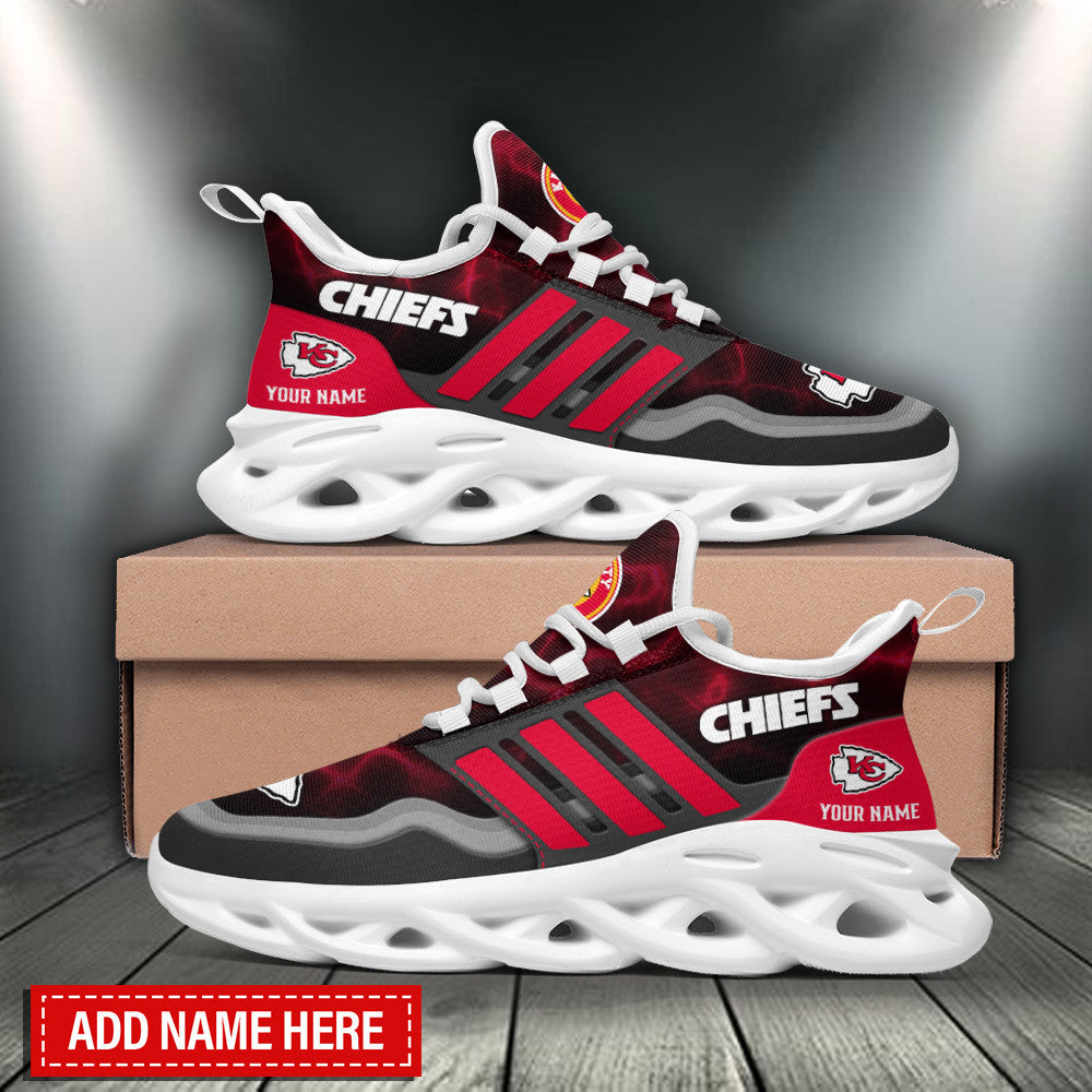 Kansas City Chiefs Personalized Yezy Running Sneakers BB613