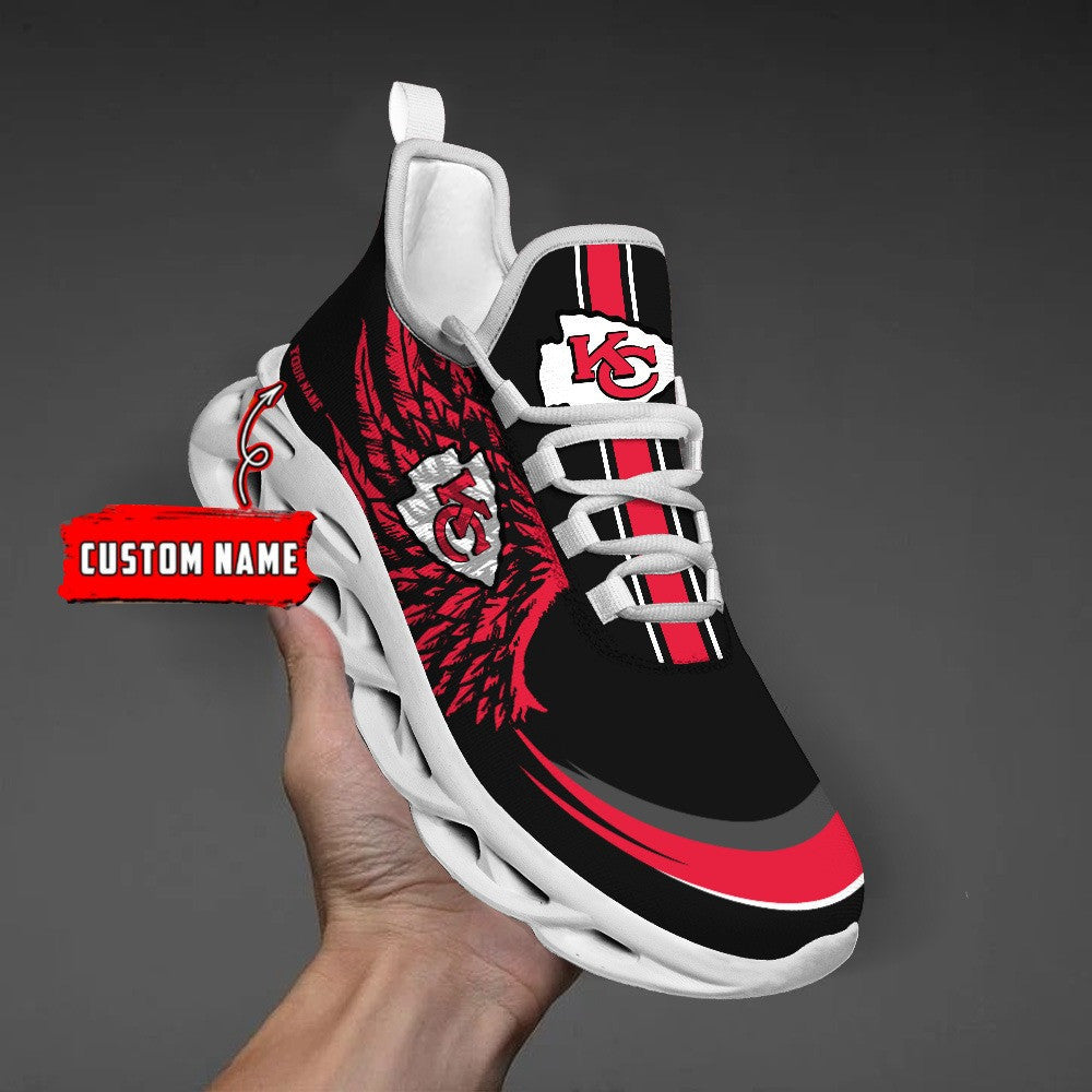 Kansas City Chiefs Personalized Yezy Running Sneakers BB669