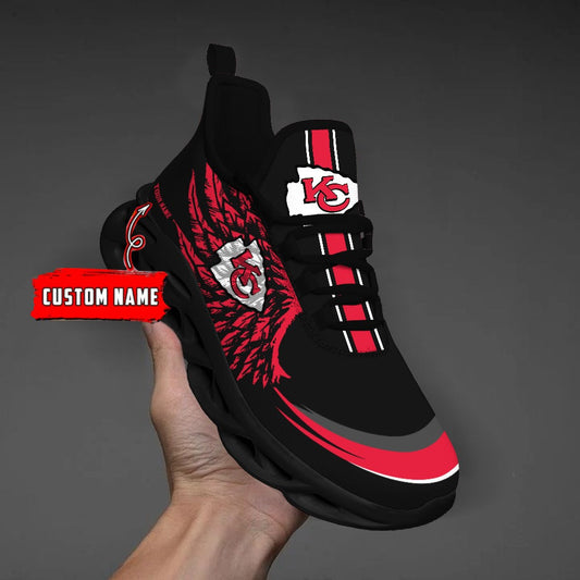 Kansas City Chiefs Personalized Yezy Running Sneakers BB669