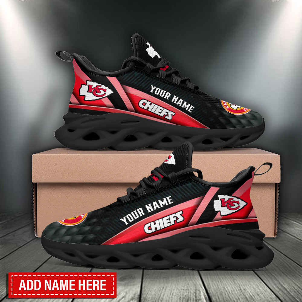 Kansas City Chiefs Personalized Yezy Running Sneakers BB705