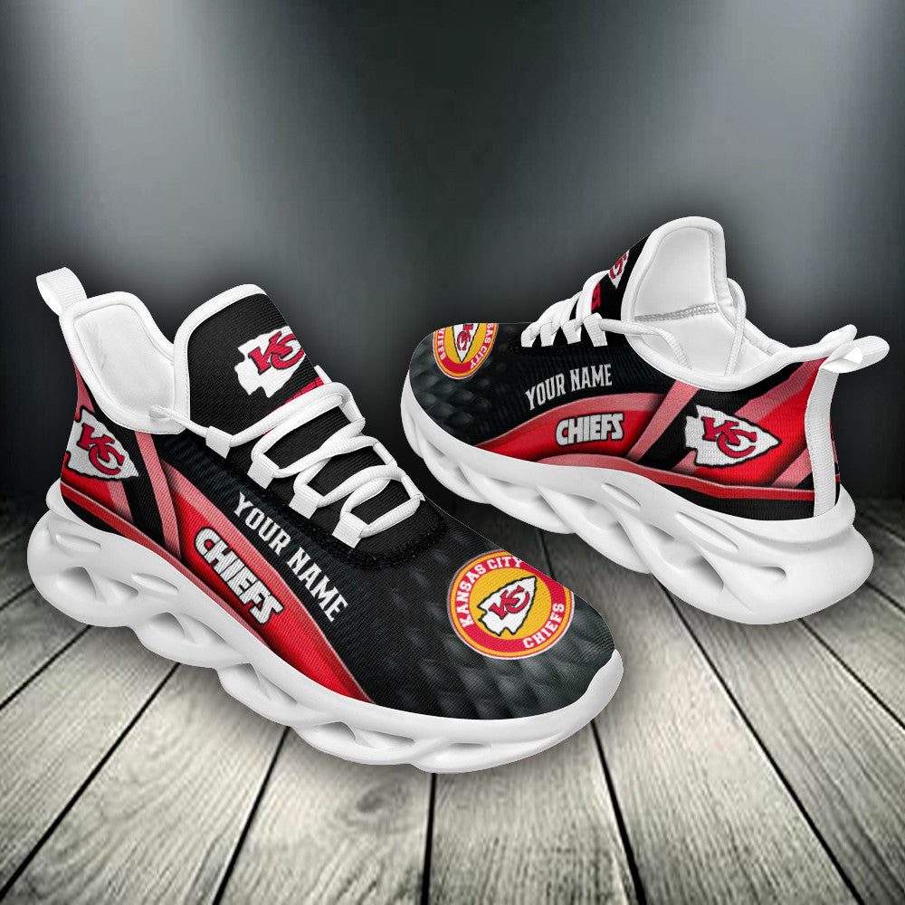 Kansas City Chiefs Personalized Yezy Running Sneakers BB705