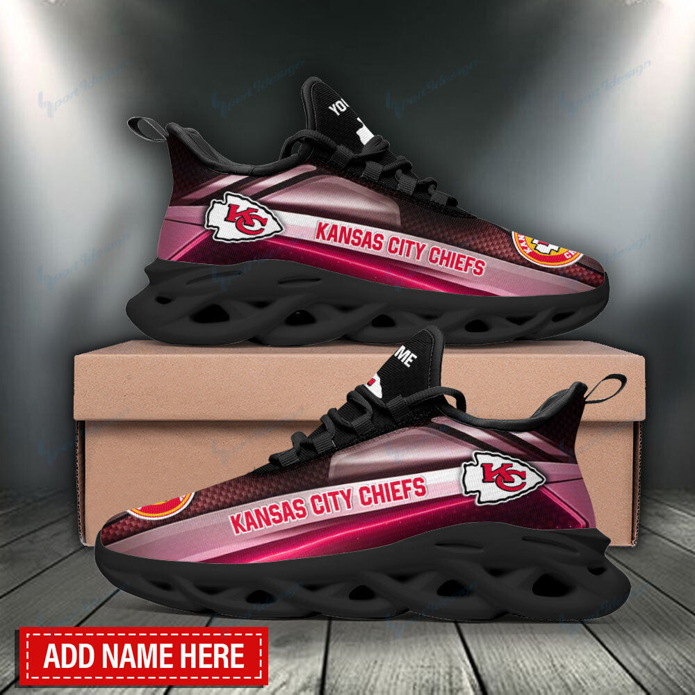 Kansas City Chiefs Personalized Yezy Running Sneakers BB882