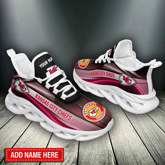 Kansas City Chiefs Personalized Yezy Running Sneakers BB882