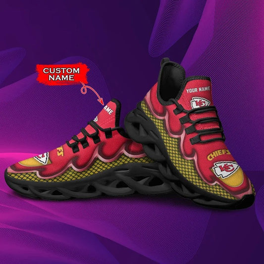 Kansas City Chiefs Personalized Yezy Running Sneakers BG403
