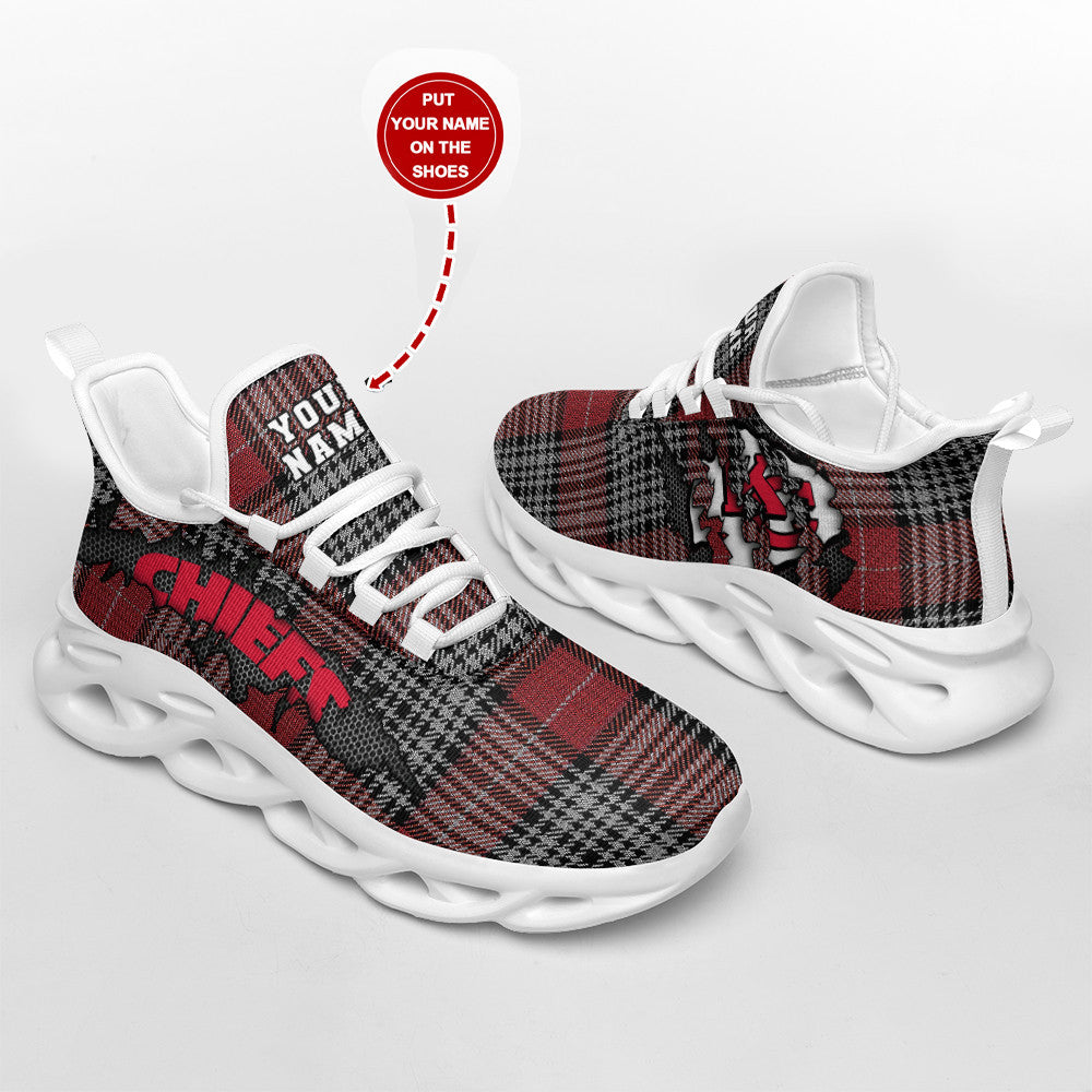 Kansas City Chiefs Personalized Yezy Running Sneakers SPD316