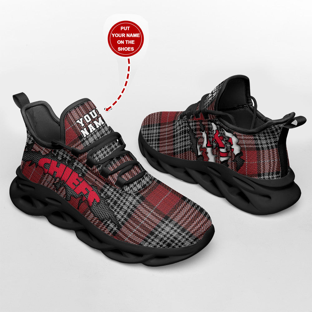 Kansas City Chiefs Personalized Yezy Running Sneakers SPD316