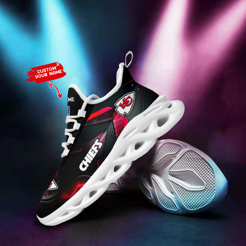 Kansas City Chiefs Personalized Yezy Running Sneakers SPD383