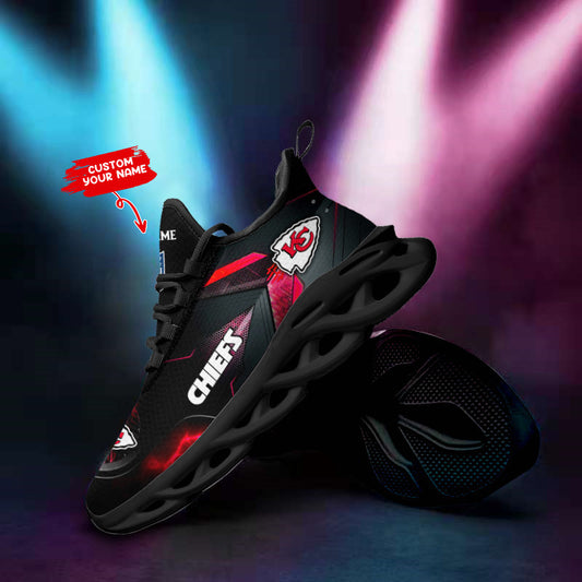 Kansas City Chiefs Personalized Yezy Running Sneakers SPD383
