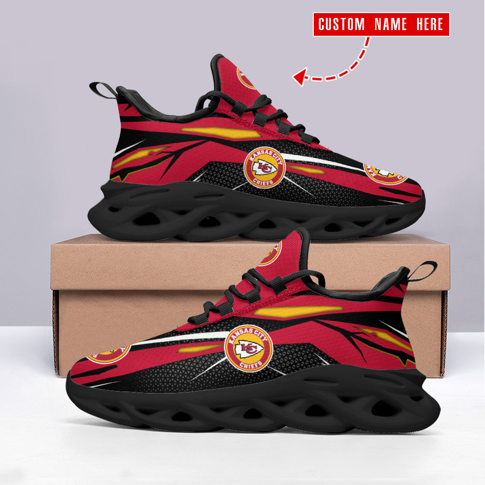 Kansas City Chiefs Personalized Yezy Running Sneakers SPD422