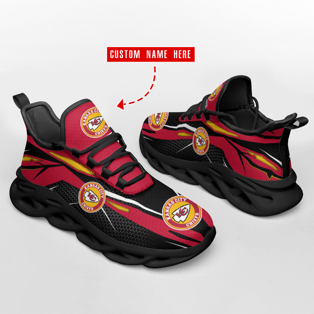 Kansas City Chiefs Personalized Yezy Running Sneakers SPD422