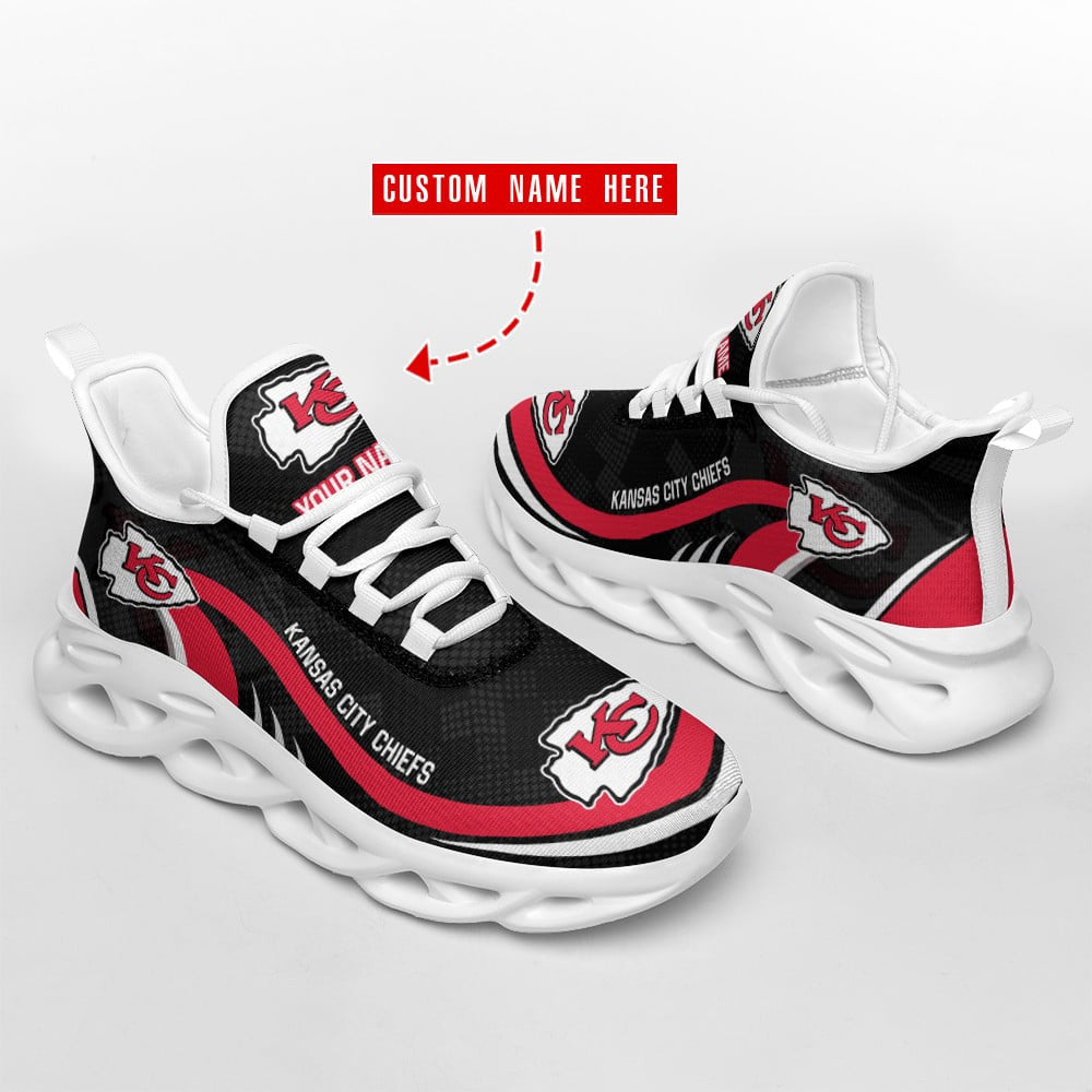 Kansas City Chiefs Personalized Yezy Running Sneakers SPD455