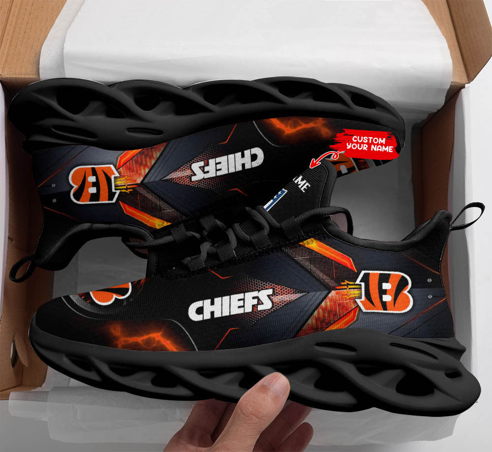 Kansas City Chiefs Personalized Yezy Running Sneakers SPD456
