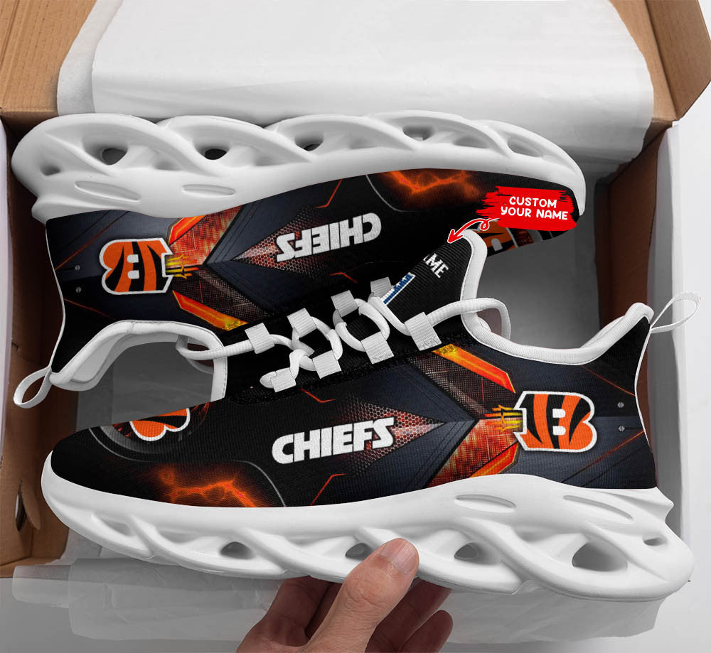 Kansas City Chiefs Personalized Yezy Running Sneakers SPD456
