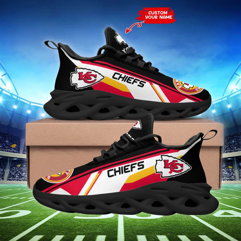 Kansas City Chiefs Personalized Yezy Running Sneakers SPD470