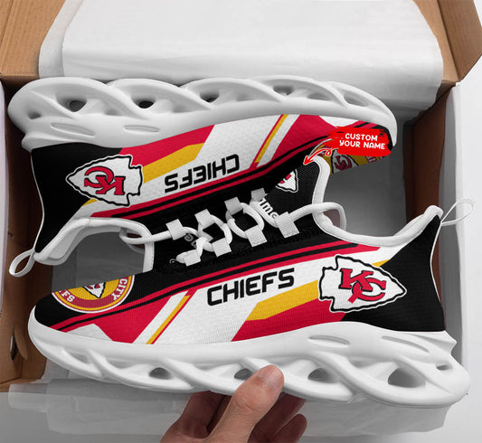 Kansas City Chiefs Personalized Yezy Running Sneakers SPD470