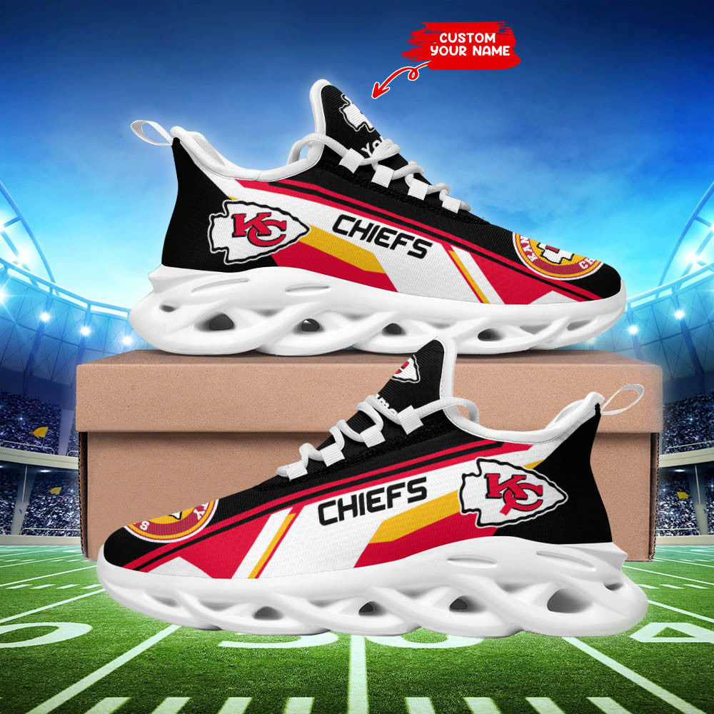 Kansas City Chiefs Personalized Yezy Running Sneakers SPD470