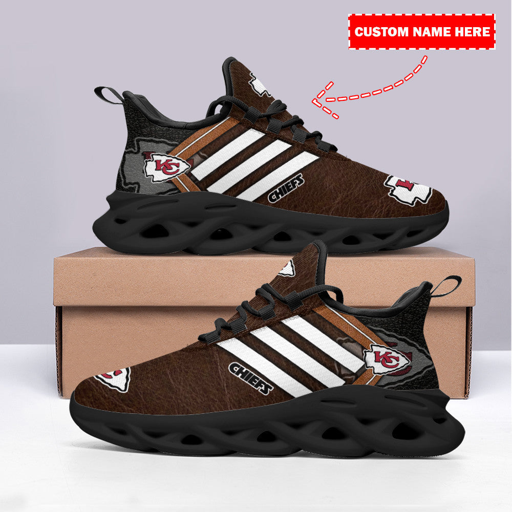 Kansas City Chiefs Personalized Yezy Running Sneakers SPD482