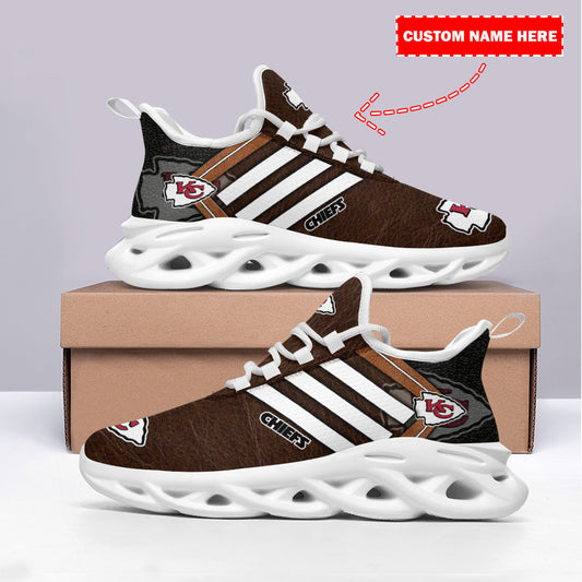 Kansas City Chiefs Personalized Yezy Running Sneakers SPD482