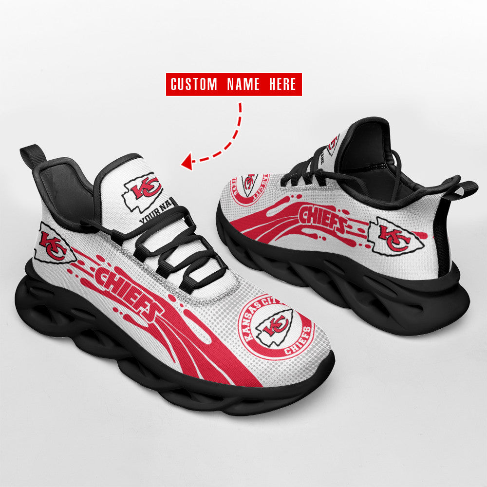Kansas City Chiefs Personalized Yezy Running Sneakers SPD561