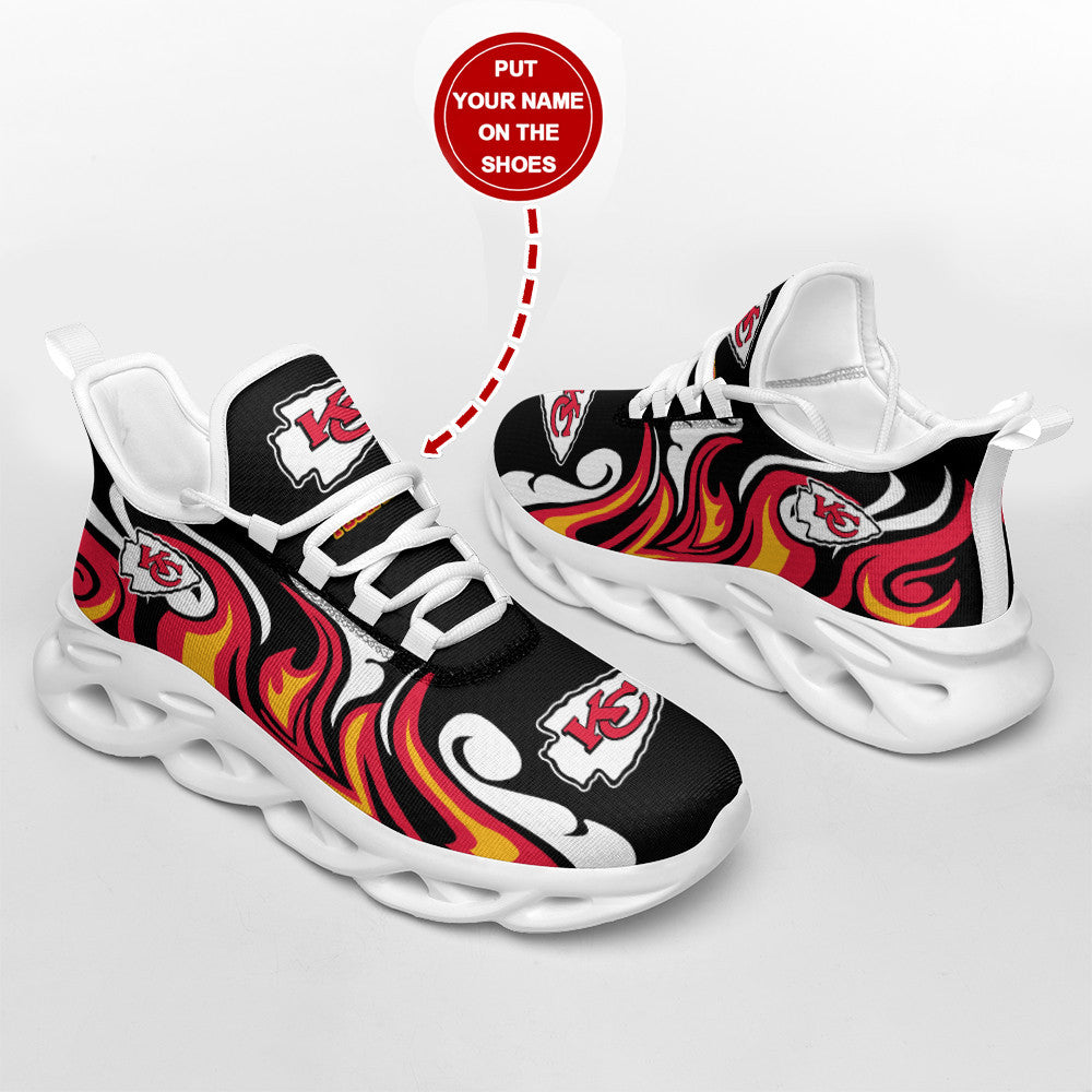 Kansas City Chiefs Personalized Yezy Running Sneakers SPD567
