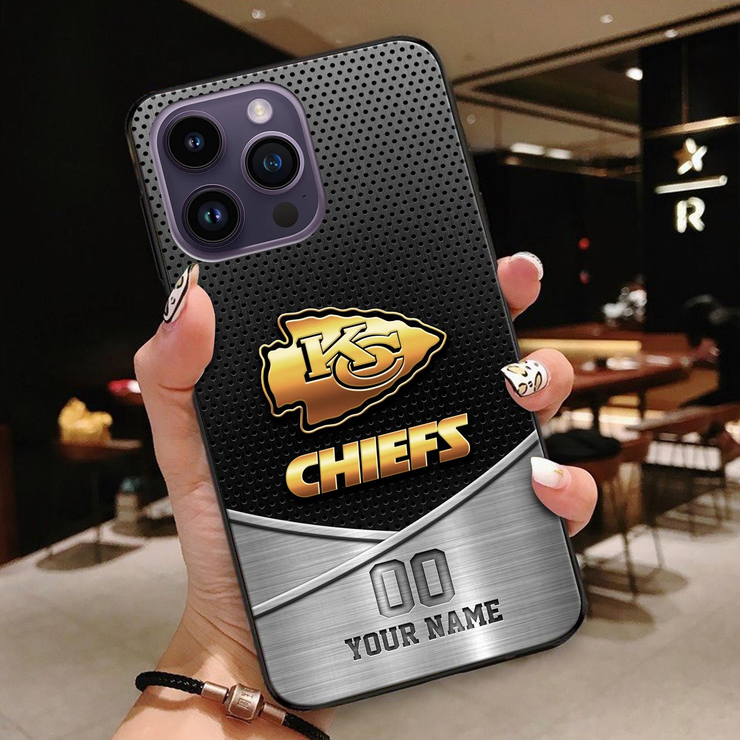 Kansas City Chiefs  Personalized Phone Case BGPC073