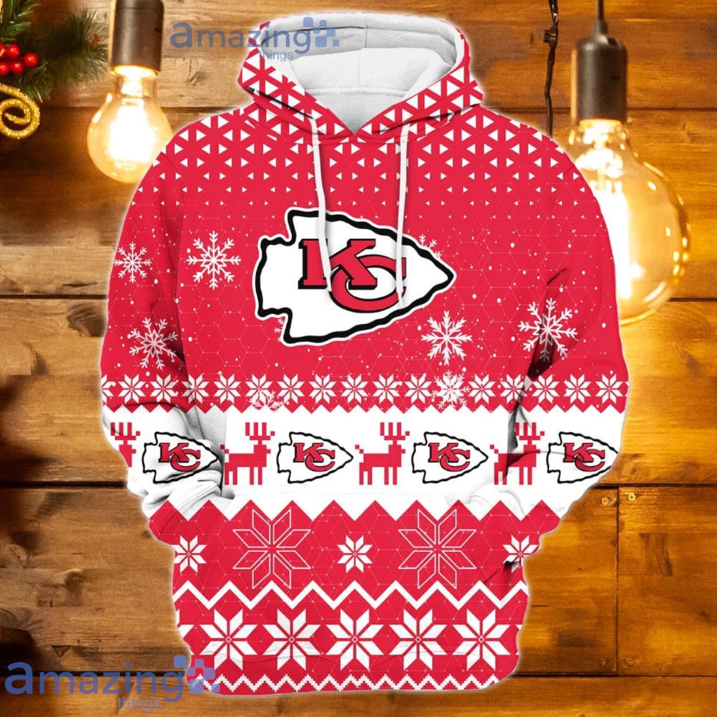 Kansas City Chiefs Christmas Hoodie BBHD868