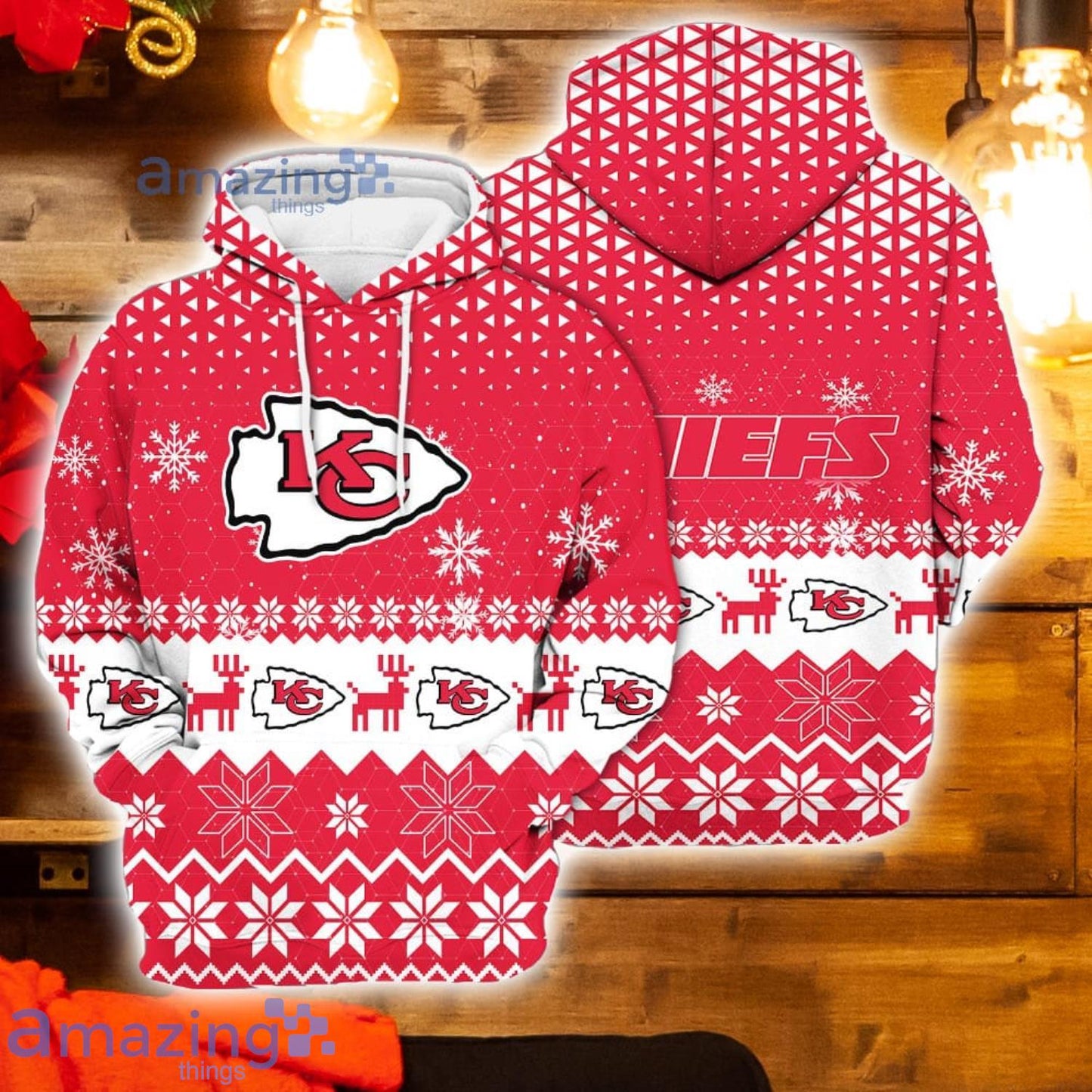 Kansas City Chiefs Christmas Hoodie BBHD868