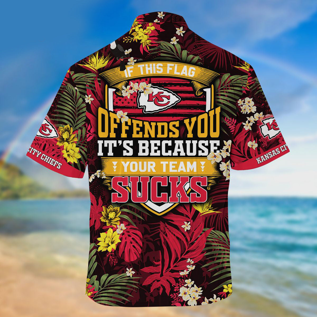 Kansas City Chiefs Summer Hawaiian Shirt 9