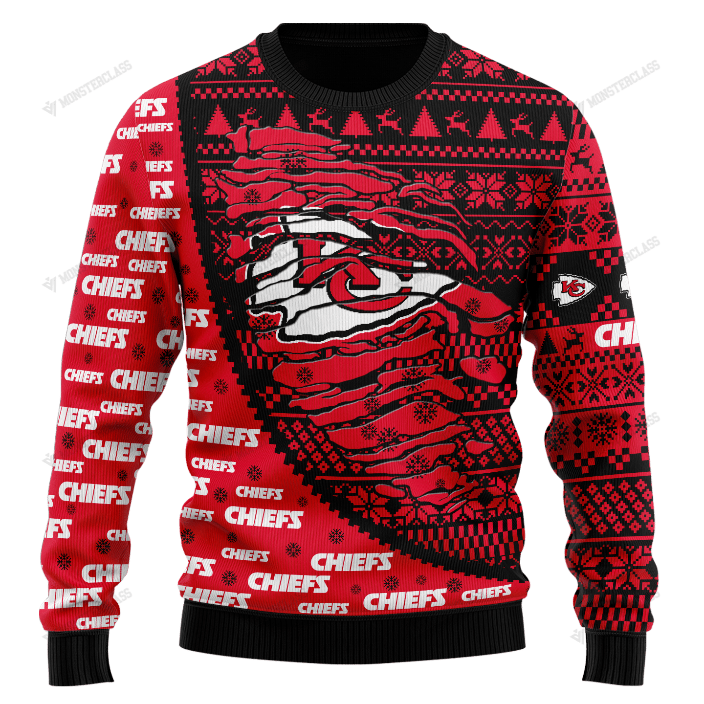 Kansas City Chiefs Woolen Sweater 154