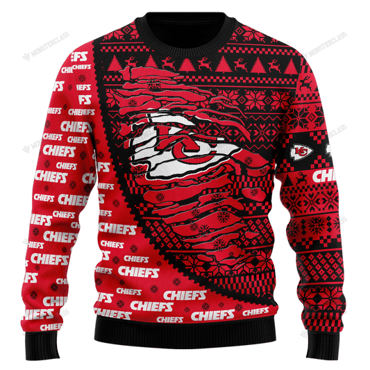 Kansas City Chiefs Woolen Sweater 154