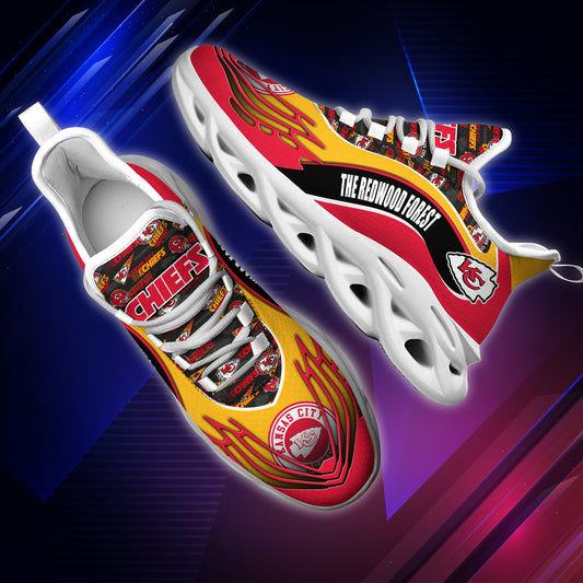 Kansas City Chiefs Yezy Running Sneakers BB194